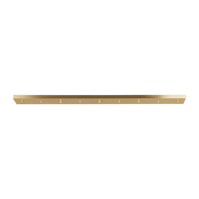 Generation Lighting 7449605-848 Five Light Linear Canopy, Satin Brass