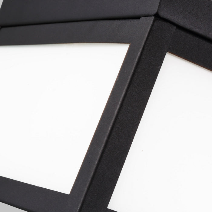 Visual Comfort Studio 7848402EN3-12 Two Light Outdoor Flush Mount, Black