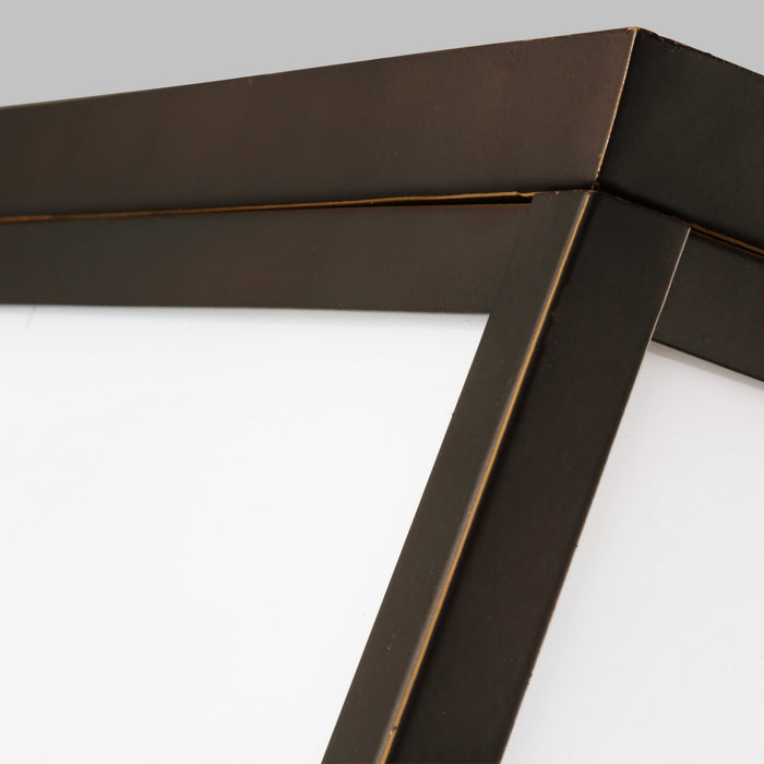 Visual Comfort Studio 7848402EN3-71 Two Light Outdoor Flush Mount, Antique Bronze