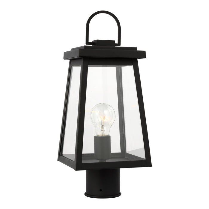 Visual Comfort Studio 8248401-12 One Light Outdoor Post Lantern, Black