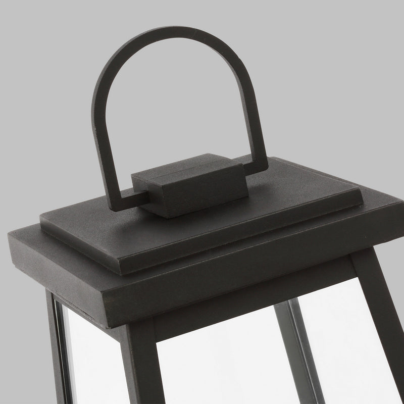 Visual Comfort Studio 8248401EN3-12 One Light Outdoor Post Lantern, Black