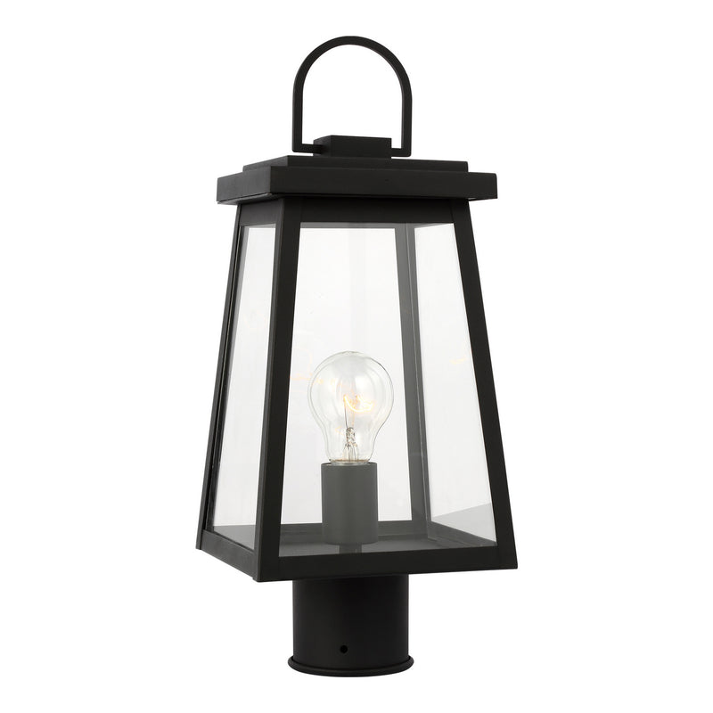 Visual Comfort Studio 8248401EN3-12 One Light Outdoor Post Lantern, Black