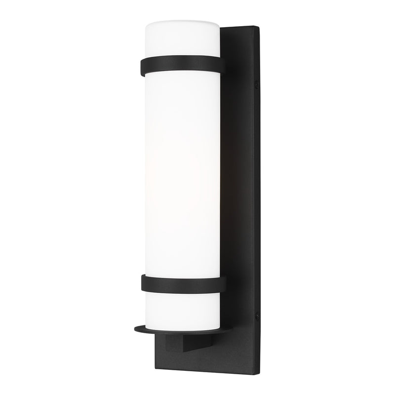 Generation Lighting 8518301EN3-12 One Light Outdoor Wall Lantern, Black