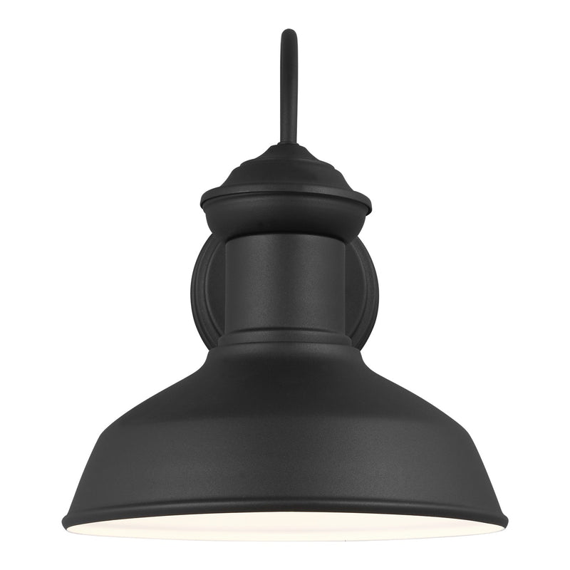 Generation Lighting 8547701EN3-12 One Light Outdoor Wall Lantern, Black