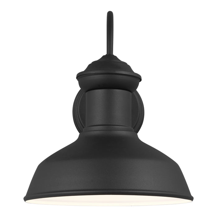 Generation Lighting 8547701EN3-12 One Light Outdoor Wall Lantern, Black