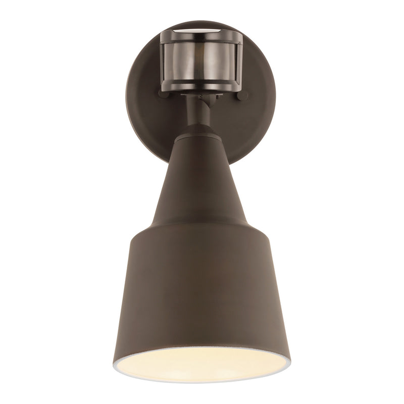 Generation Lighting 8560701PMEN3-71 One Light Flood with Photo and Motion Sensor, Antique Bronze