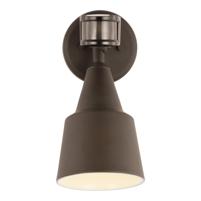 Generation Lighting 8560701PMEN3-71 One Light Flood with Photo and Motion Sensor, Antique Bronze