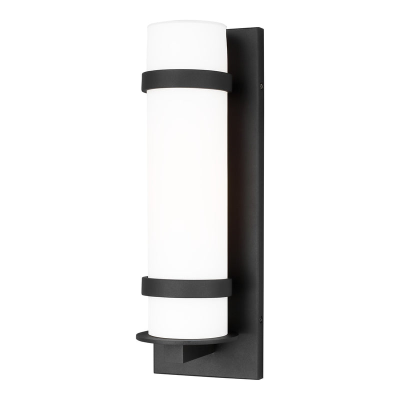 Generation Lighting 8618301EN3-12 One Light Outdoor Wall Lantern, Black