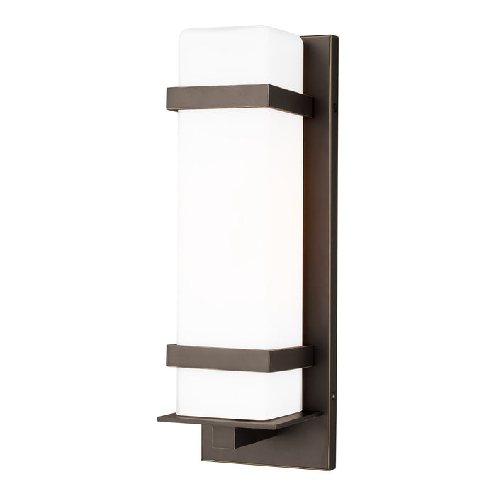 Generation Lighting 8620701-71 One Light Outdoor Wall Lantern, Antique Bronze