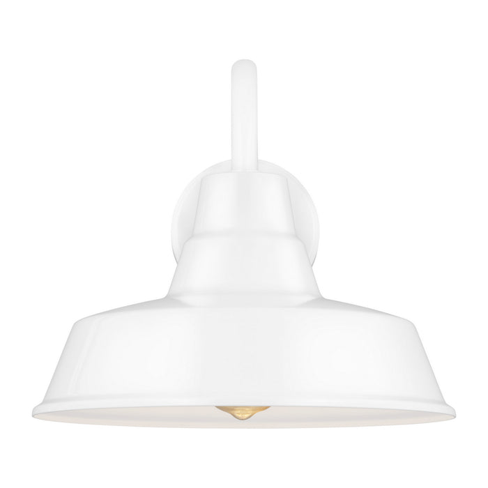 Visual Comfort Studio 8637401-15 One Light Outdoor Wall Lantern, White