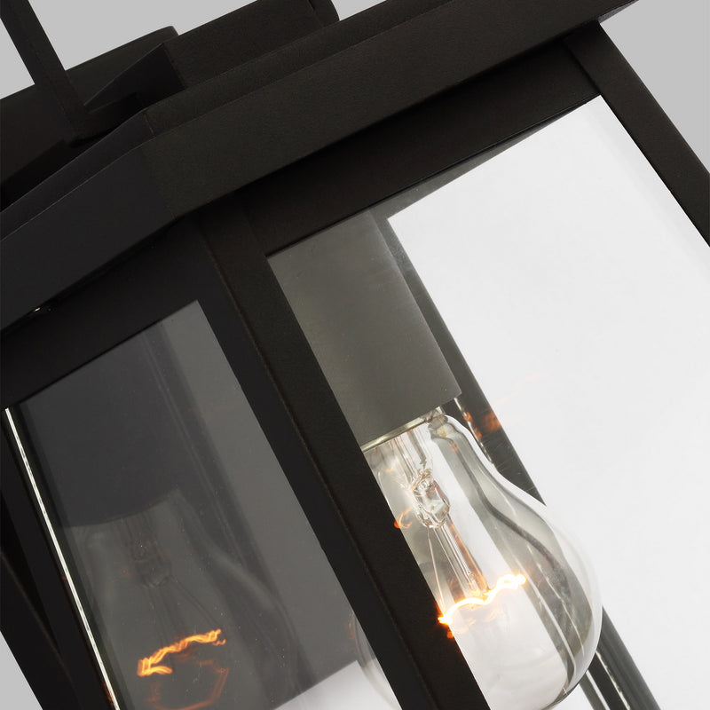 Visual Comfort Studio 8648401-12 One Light Outdoor Wall Lantern, Black