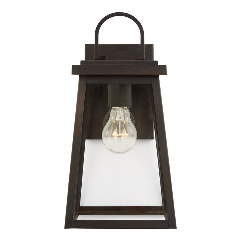 Visual Comfort Studio 8648401-71 One Light Outdoor Wall Lantern, Antique Bronze