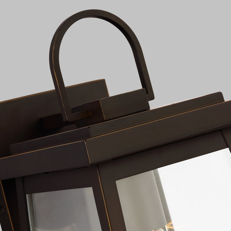 Visual Comfort Studio 8648401EN3-71 One Light Outdoor Wall Lantern, Antique Bronze