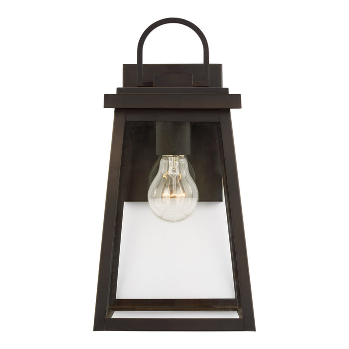 Visual Comfort Studio 8648401EN3-71 One Light Outdoor Wall Lantern, Antique Bronze