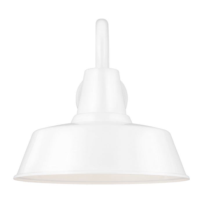 Visual Comfort Studio 8737401-15 One Light Outdoor Wall Lantern, White