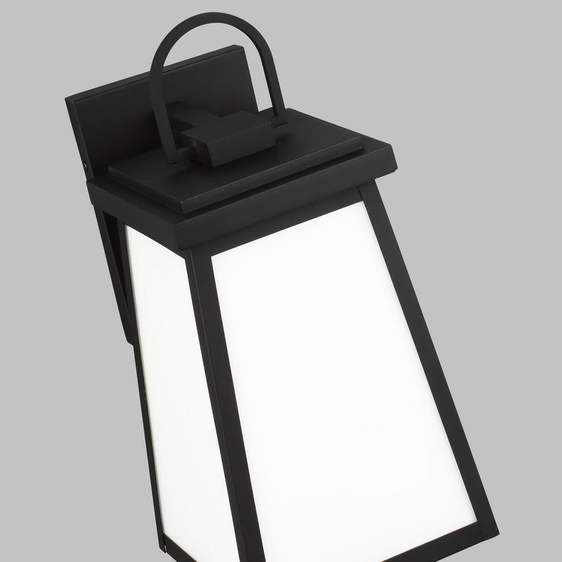 Visual Comfort Studio 8748401-12 One Light Outdoor Wall Lantern, Black