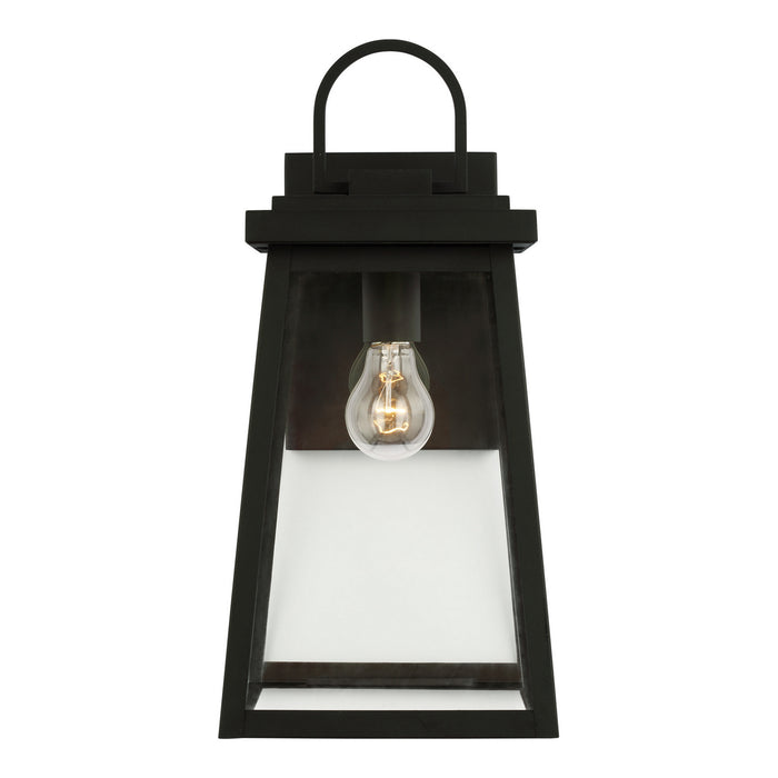 Visual Comfort Studio 8748401-12 One Light Outdoor Wall Lantern, Black