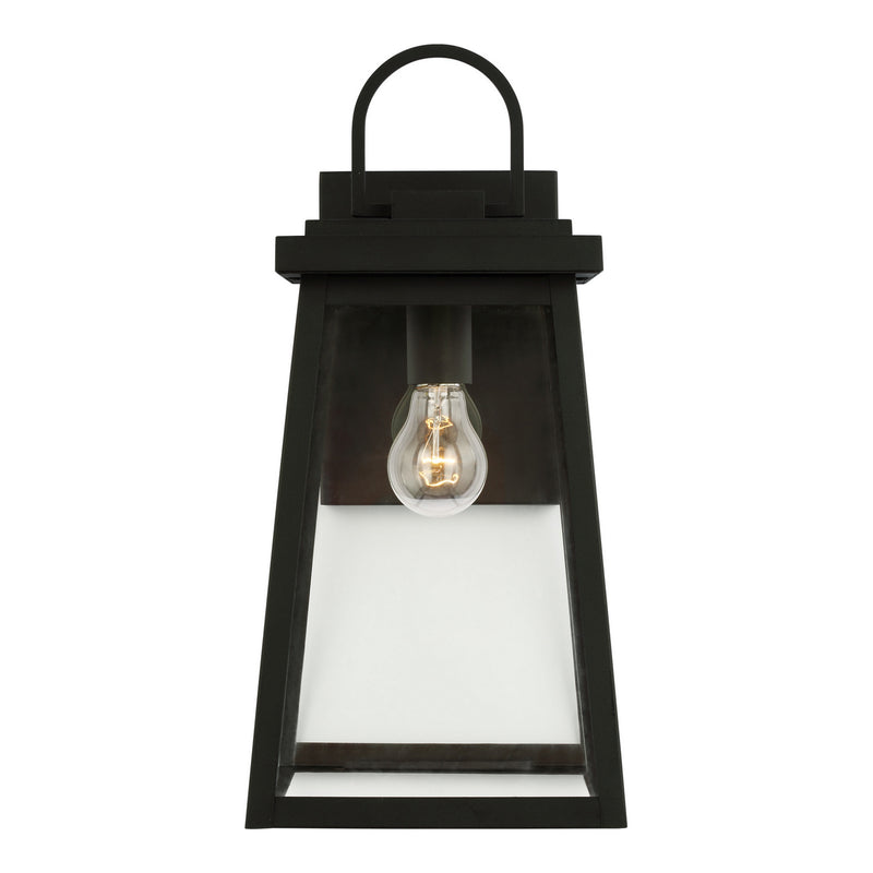 Visual Comfort Studio 8748401EN3-12 One Light Outdoor Wall Lantern, Black