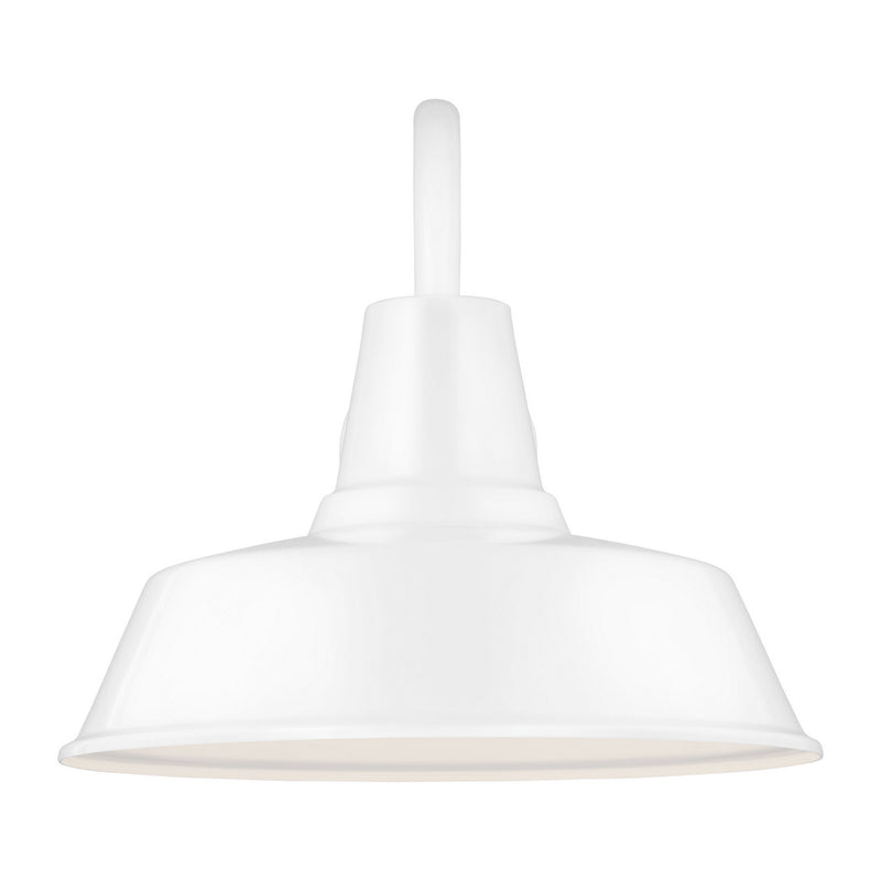 Visual Comfort Studio 8837401-15 One Light Outdoor Wall Lantern, White