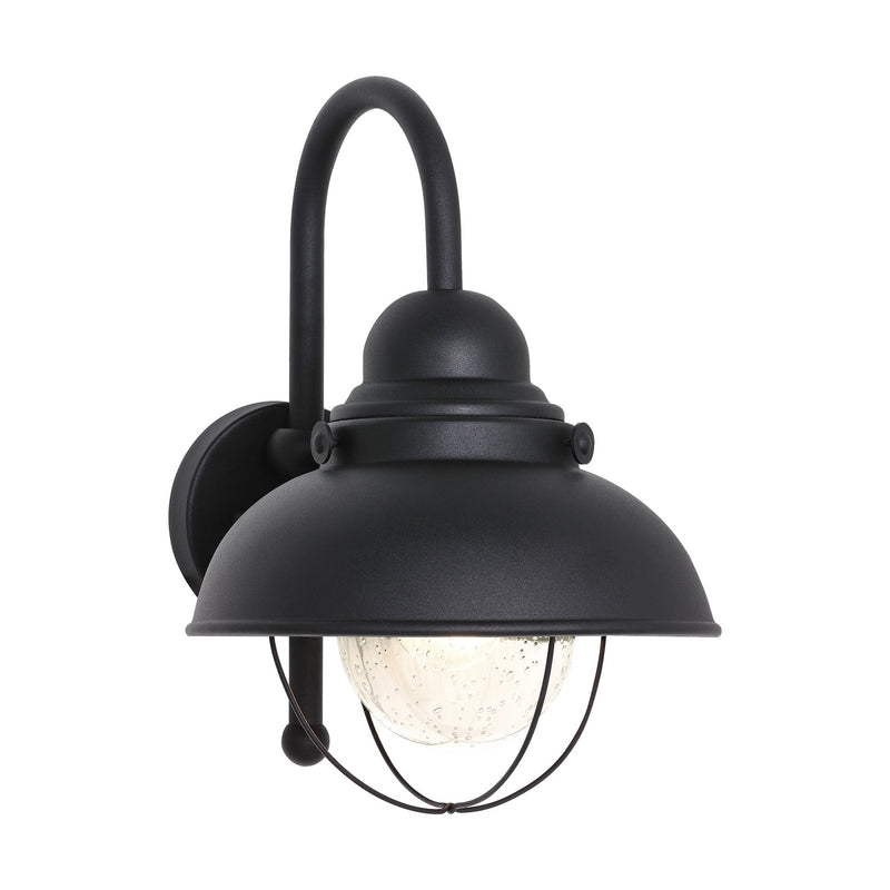 Generation Lighting 8871EN3-12 One Light Outdoor Wall Lantern, Black