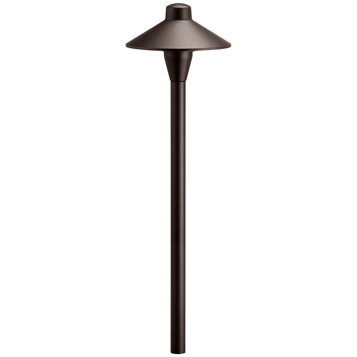 Kichler 15478AZT One Light Path Light, Textured Architectural Bronze