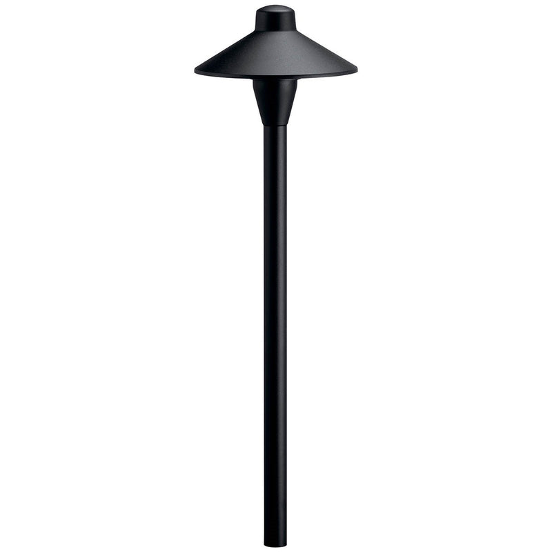 Kichler 15478BKT One Light Path Light, Textured Black
