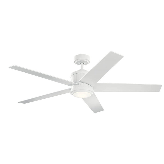 Kichler 300044MWH 56" Ceiling Fan, Matte White