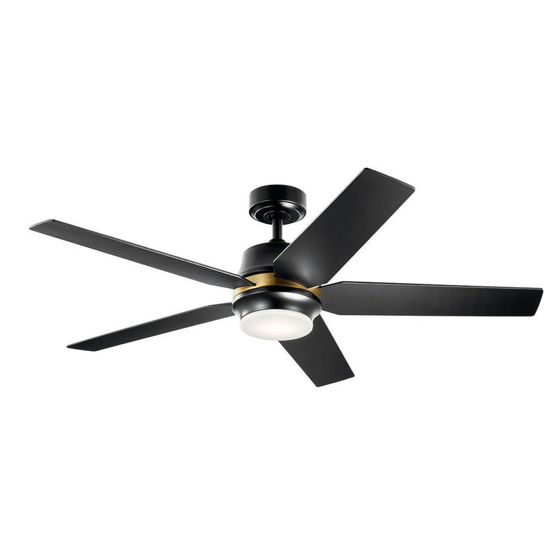Kichler 300059SBK 52" Ceiling Fan, Satin Black