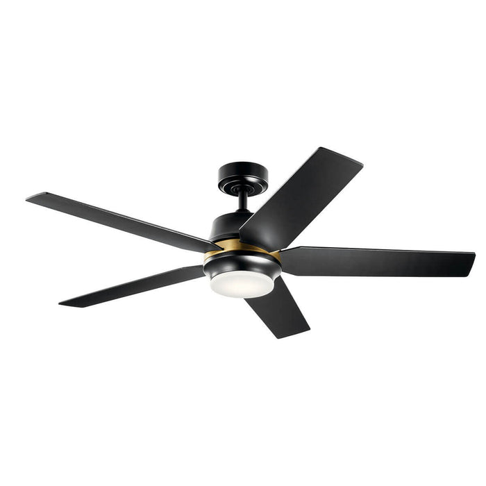 Kichler 300059SBK 52" Ceiling Fan, Satin Black
