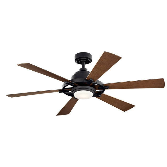 Kichler 300241DBK 52" Ceiling Fan, Distressed Black