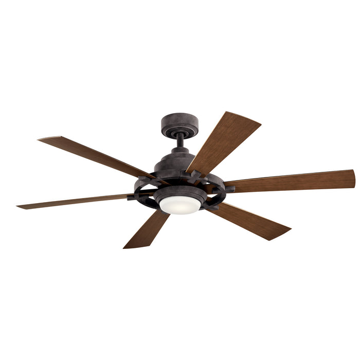 Kichler 300241WZC 52" Ceiling Fan, Weathered Zinc