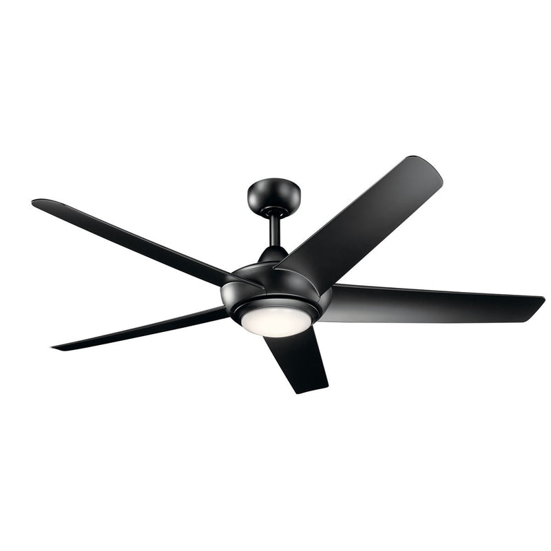 Kichler 330089SBK 52" Ceiling Fan, Satin Black