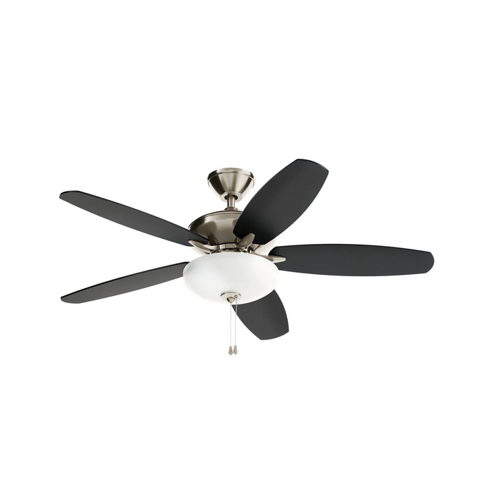 Kichler 330161BSS 52" Ceiling Fan, Brushed Stainless Steel