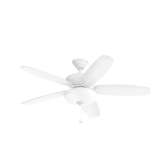 Kichler 330161MWH 52" Ceiling Fan, Matte White