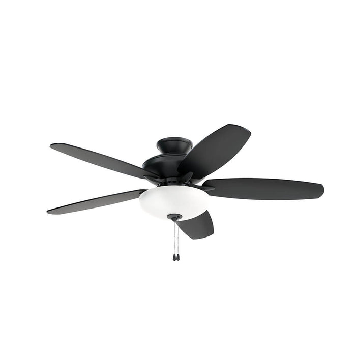Kichler 330161SBK 52" Ceiling Fan, Satin Black