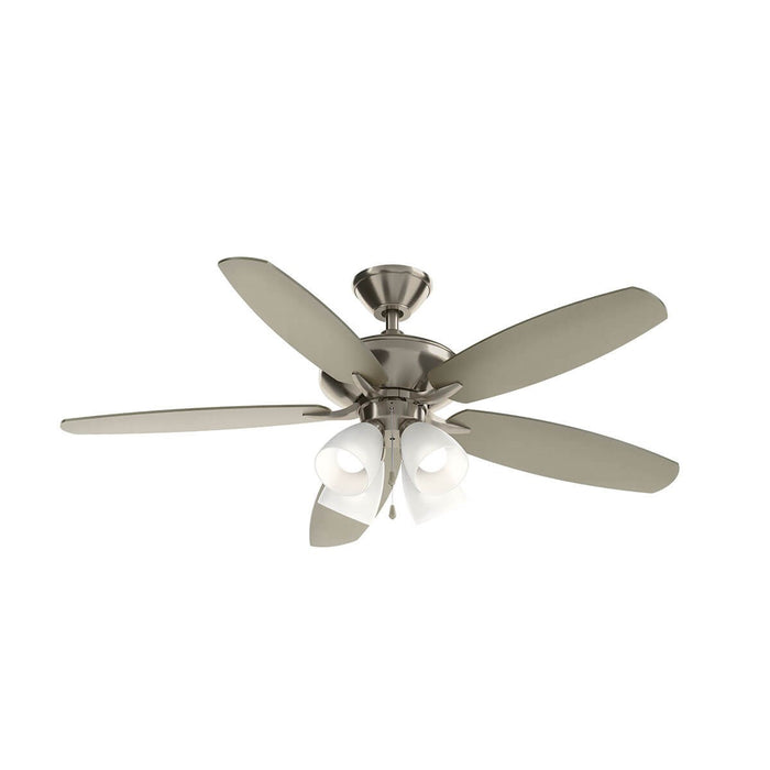 Kichler 330162BSS 52" Ceiling Fan, Brushed Stainless Steel