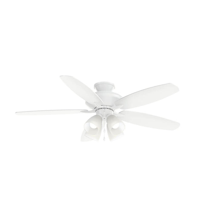 Kichler 330162MWH 52" Ceiling Fan, Matte White