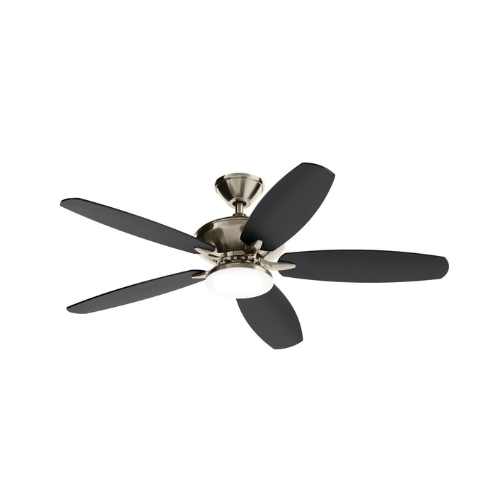Kichler 330163NI 52" Ceiling Fan, Painted Brushed Nickel