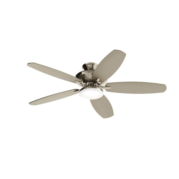 Kichler 330163NI 52" Ceiling Fan, Painted Brushed Nickel