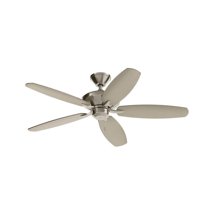 Kichler 330164BSS 52" Ceiling Fan, Brushed Stainless Steel