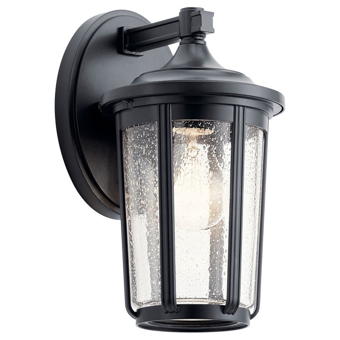 Kichler 49892BK One Light Outdoor Wall Mount, Black