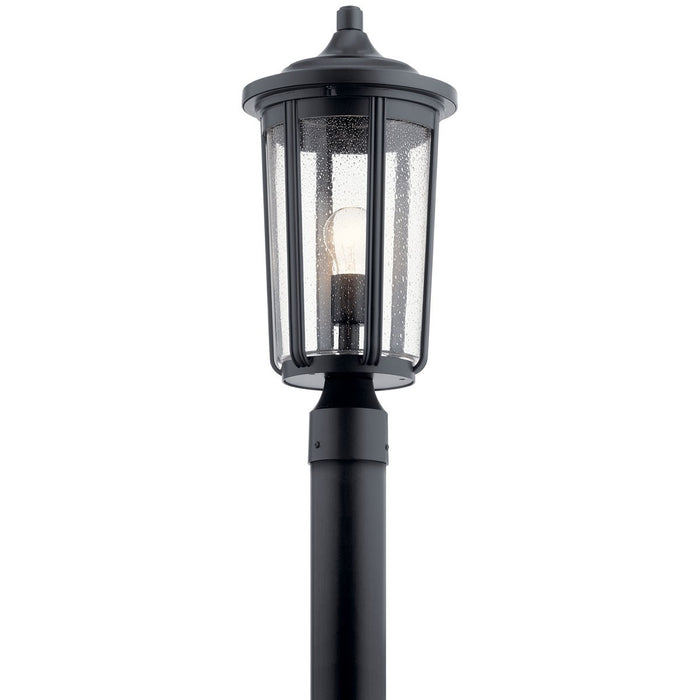 Kichler 49895BK One Light Outdoor Post Mount, Black