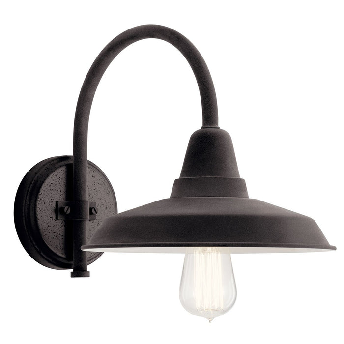 Kichler 52409WZC One Light Wall Sconce, Weathered Zinc