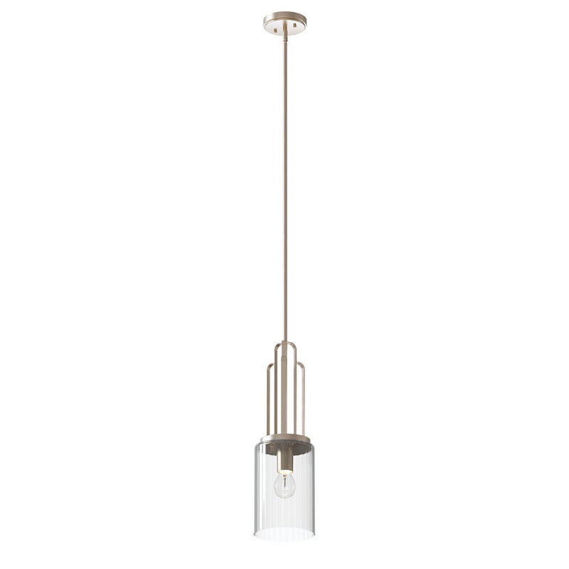 Kichler 52414PN One Light Mini Pendant, Polished Nickel