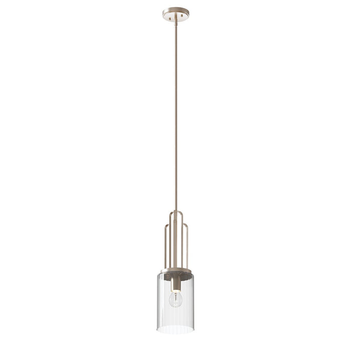 Kichler 52414PN One Light Mini Pendant, Polished Nickel