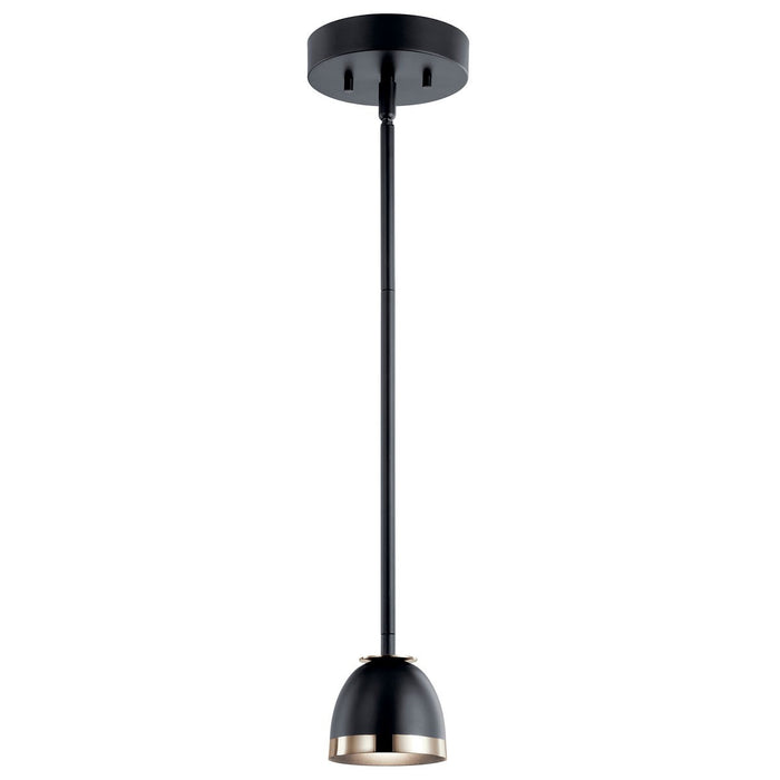 Kichler 52419BKLED LED Mini Pendant, Black