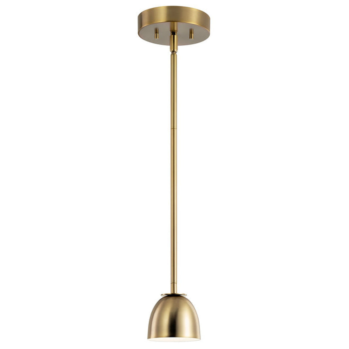 Kichler 52419BNBLED LED Mini Pendant, Brushed Natural Brass