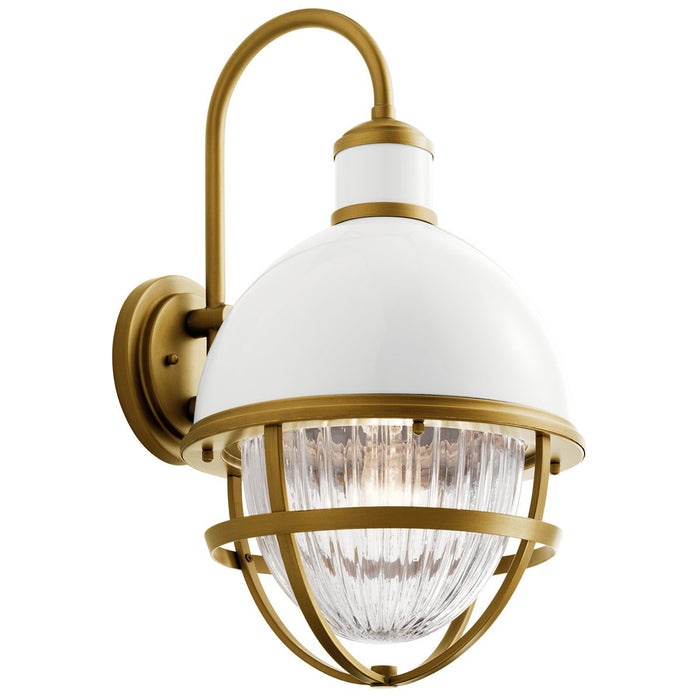 Kichler 59051WH One Light Outdoor Wall Mount, White