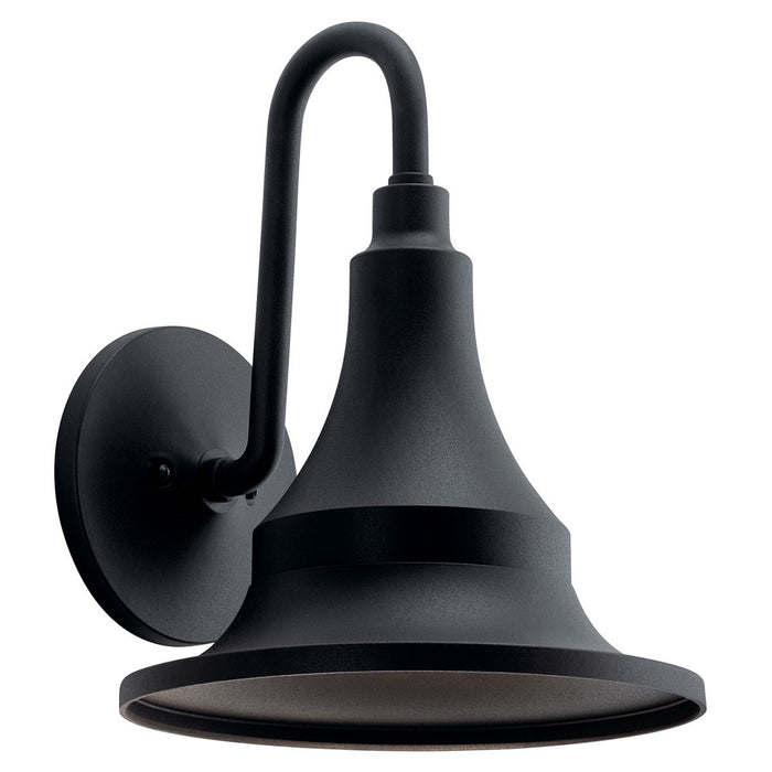 Kichler 59055BKT One Light Outdoor Wall Mount, Textured Black