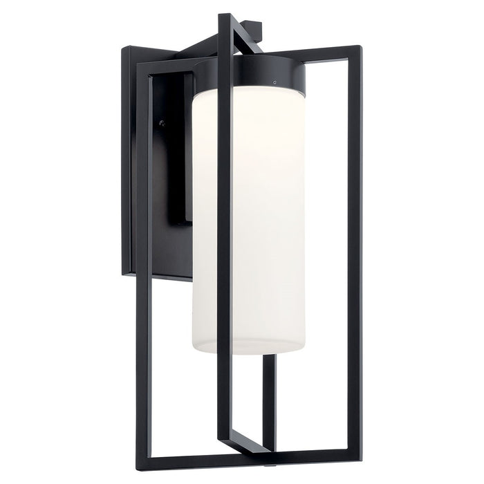 Kichler 59072BKLED LED Outdoor Wall Mount, Black